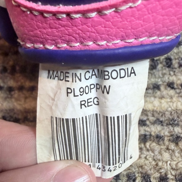 Rawlings Pink and Purple Youth Baseball Glove - Picture 6 of 6